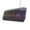 TRUST GXT 836 EVOCX ILLUMINATED GAMING BILLENTYŰZET FEKETE, HU