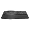 TRUST KEYRA ERGONOMIC MULTIDEVICE WIRELESS BILLENTYŰZET FEKETE, US