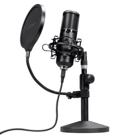 TRUST GXT 269 EMITA II ASZTALI STREAMING MIKROFON, FEKETE