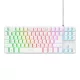 TRUST GXT 833 THADO TKL ILLUMINATED BILLENTYŰZET FEHÉR, US