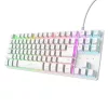 TRUST GXT 833 THADO TKL ILLUMINATED BILLENTYŰZET FEHÉR, US