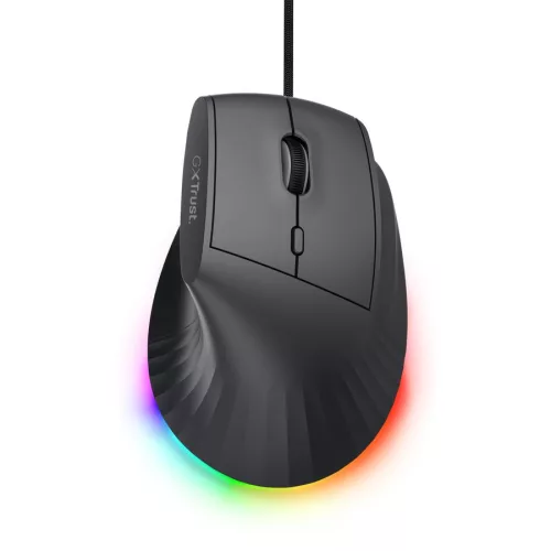 TRUST GXT 145 REXXA ERGONOMIC ILLUMINATED GAMER EGÉR, BLACK