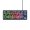 TRUST GXT 833 THADO TKL ILLUMINATED BILLENTYŰZET FEKETE, HU