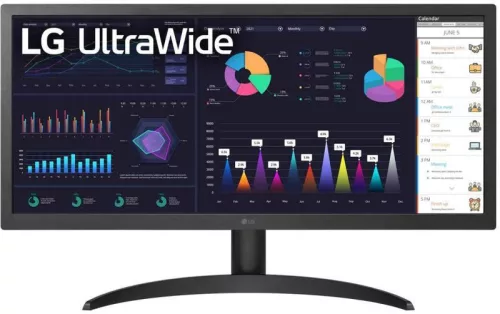 LG 26WQ500-B 25,7", IPS, 21:9, 2560X1080, 60HZ, HDMI, LED MONITOR