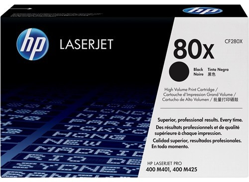 HP CF280X NO.80X FEKETE (6,9K) EREDETI TONER (CF280X)