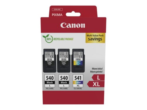 CANON PG-540L(2DB)/CL-541XL FEKETE/SZÍNES (2X11ML+15ML) EREDETI MULTIPACK (5224B017)