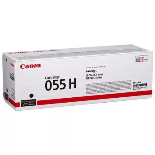 CANON CRG-055H (7,6K) FEKETE EREDETI TONER (3020C002)