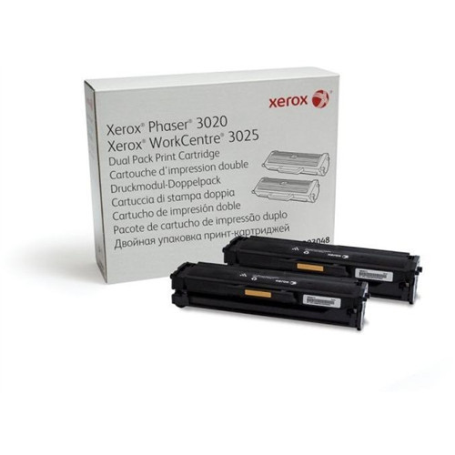 XEROX 3020/3025 FEKETE (2X1,5K) EREDETI TONER (106R03048)