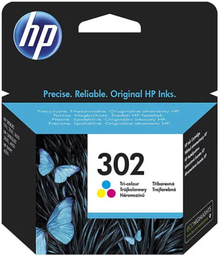 HP F6U65AE NO.302 SZÍNES (4ML) EREDETI TINTAPATRON (F6U65AE) LEÉRTÉKELT