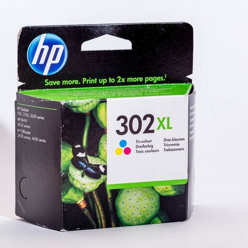 HP F6U67AE NO.302XL SZÍNES (8ML) EREDETI TINTAPATRON (F6U67AE)