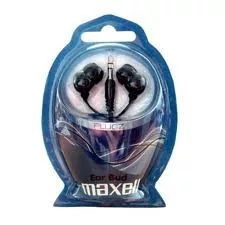 MAXELL PLUGZ VEZETÉKES FÜLHALLGATÓ, FEKETE