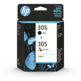   HP 6ZD17AE NO.305 FEKETE/SZÍNES 3YM61AE+3YM60AE EREDETI MULTIPACK (6ZD17AE)