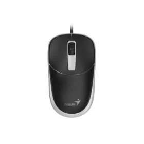 GENIUS DX-123 VEZETÉKES EGÉR, BLACK/GREY