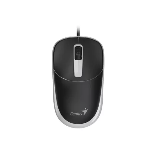 GENIUS DX-123 VEZETÉKES EGÉR, BLACK/GREY