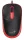 GENIUS DX-123 VEZETÉKES EGÉR, BLACK/RED
