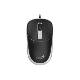 GENIUS DX-123 VEZETÉKES EGÉR, BLACK/GREY USB-C