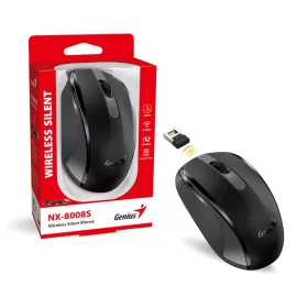 GENIUS NX-8008S WIRELESS SILENT EGÉR, BLACK