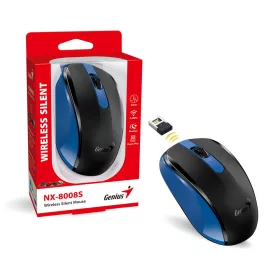 GENIUS NX-8008S WIRELESS SILENT EGÉR, BLUE