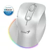 GENIUS ERGO 9000S PRO WIRELESS EGÉR, PEARL WHITE