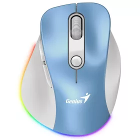 GENIUS ERGO 9000S PRO WIRELESS EGÉR, LIGHT BLUE