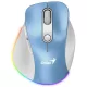 GENIUS ERGO 9000S PRO WIRELESS EGÉR, LIGHT BLUE