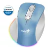 GENIUS ERGO 9000S PRO WIRELESS EGÉR, LIGHT BLUE