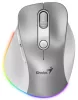 GENIUS ERGO 9000S PRO WIRELESS EGÉR, SILVER
