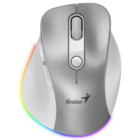 GENIUS ERGO 9000S PRO WIRELESS EGÉR, SILVER