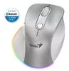 GENIUS ERGO 9000S PRO WIRELESS EGÉR, SILVER