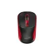 GENIUS NX-7123 WIRELESS EGÉR, BLACK/RED