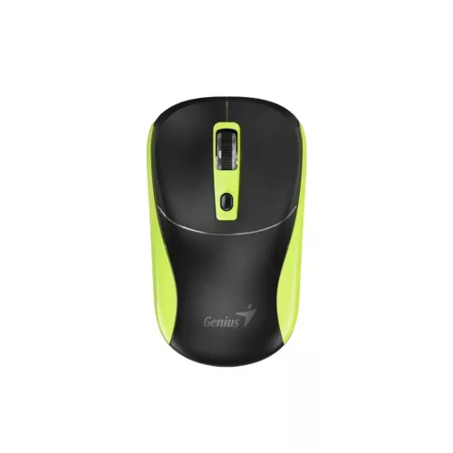 GENIUS NX-7123 WIRELESS EGÉR, BLACK/GREEN