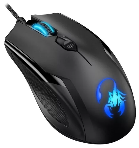 GENIUS AMMOX X1-600 GAMER EGÉR, BLACK