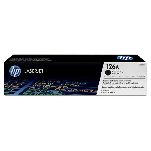 HP CE310A NO.126A FEKETE (1,2K) EREDETI TONER (CE310A)