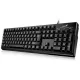 GENIUS KB-117 BILLENTYŰZET FEKETE, HU