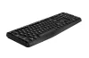 GENIUS KB-117 BILLENTYŰZET FEKETE, HU