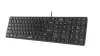 GENIUS SLIMSTAR 126 BILLENTYŰZET FEKETE, HU