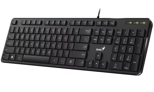 GENIUS SLIMSTAR M200 BILLENTYŰZET FEKETE, HU
