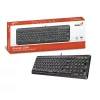 GENIUS SLIMSTAR Q200 BILLENTYŰZET FEKETE, HU