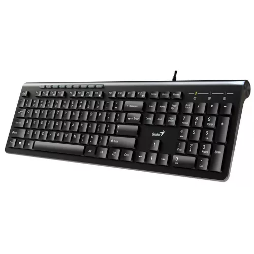 GENIUS SLIMSTAR 230 II BILLENTYŰZET FEKETE, HU