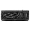 GENIUS KB-118 II BILLENTYŰZET FEKETE, HU