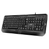 GENIUS KB-118 II BILLENTYŰZET FEKETE, HU