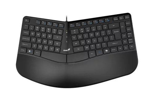 GENIUS ERGO KB-700 BILLENTYŰZET FEKETE, HU