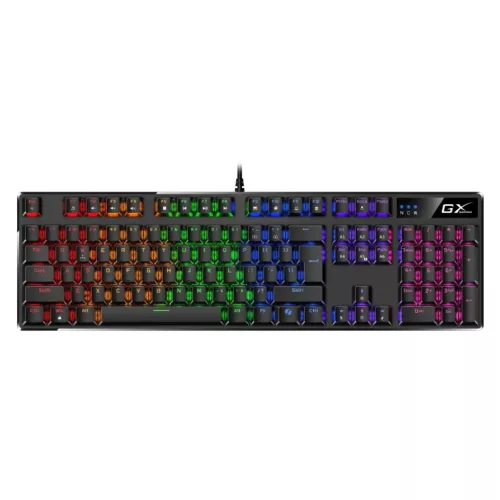 GENIUS SCORPION K12 GAMING BILLENTYŰZET FEKETE, HU