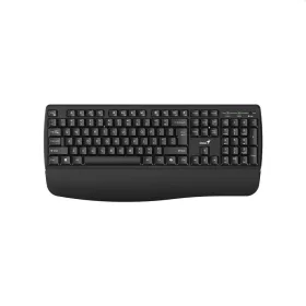 GENIUS KB-7123 WIRELESS BILLENTYŰZET FEKETE, HU