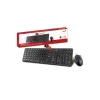 GENIUS SLIMSTAR C126 VEZETÉKES BILLENTYŰZET + EGÉR, FEKETE, HU