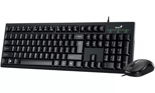 GENIUS KM-100SE BILLENTYŰZET COMBO FEKETE, HU