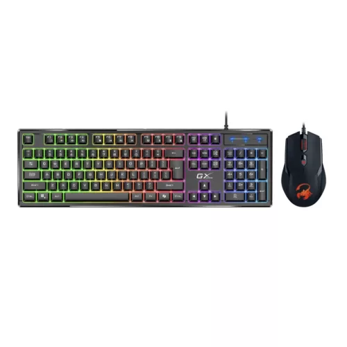 GENIUS SCORPION KM-GX6 GAMING BILLENTYŰZET COMBO FEKETE, HU