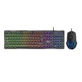   GENIUS SCORPION KM-GX3 GAMING RGB COPILOT BILLENTYŰZET COMBO FEKETE, HU