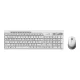 GENIUS SLIMSTAR 8230 WIRELESS BLUETOOTH BILLENTYŰZET COMBO FEHÉR, US