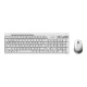 GENIUS SLIMSTAR 8230 WIRELESS BLUETOOTH BILLENTYŰZET COMBO FEHÉR, HU